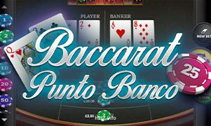 h2bet Baccarat Punto Banco game