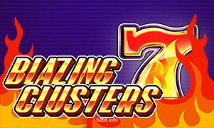 h2bet Blazing Clusters slot game